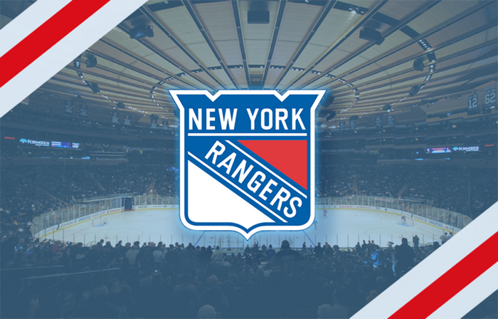 New York Rangers Logo at Madison Square Garden