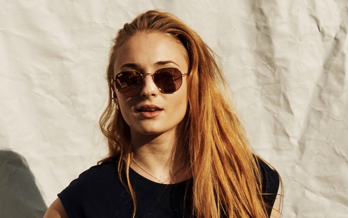Sophie Turner wearing sunglasses