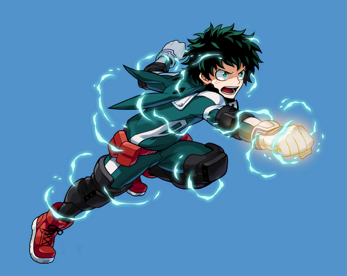 Izuku Midoriya from My Hero Academia