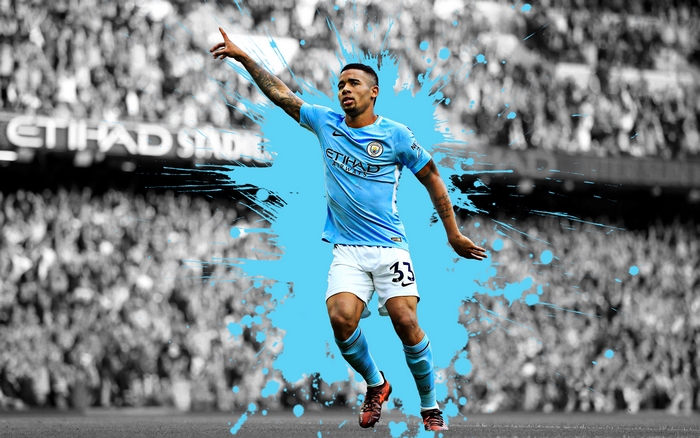 Gabriel Jesus from Manchester City F.C.