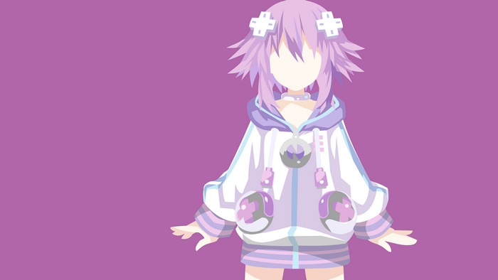 Neptune from Hyperdimension Neptunia 4K