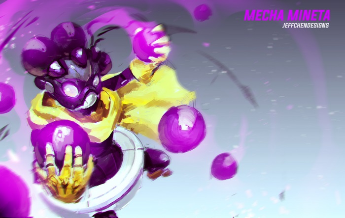 Mecha Mineta from My Hero Academia