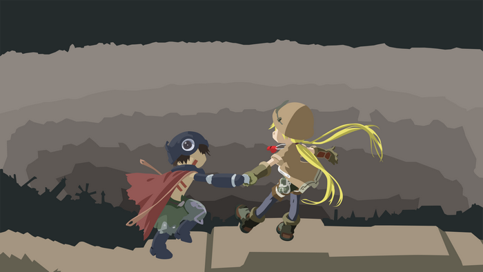Riko and Reg from Made in Abyss