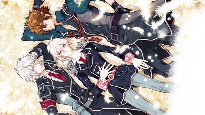 IDOLiSH7: Three young men lying down