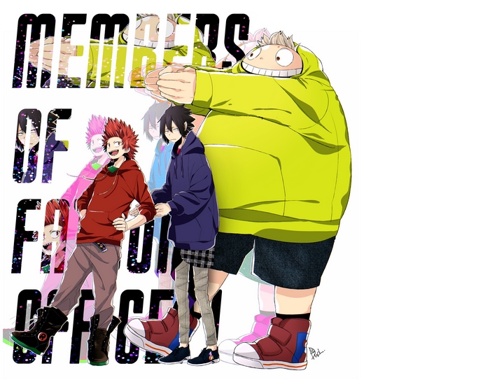 Boku No Hero Academia Characters Together