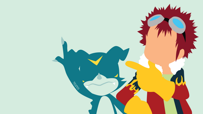 Davis Motomiya and Veemon from Digimon