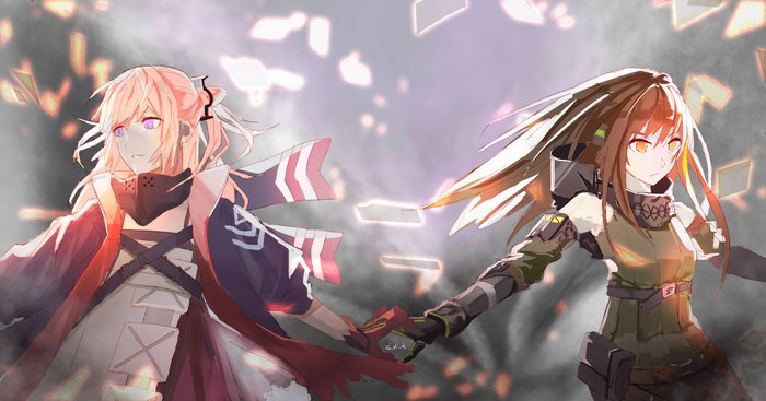 M4A1 and ST AR-15 from Girls Frontline