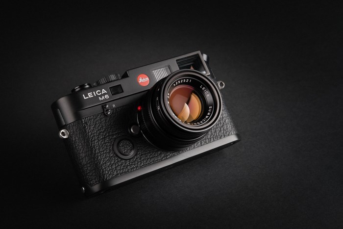 Black Leica M6 Film Camera with Summicron Lens