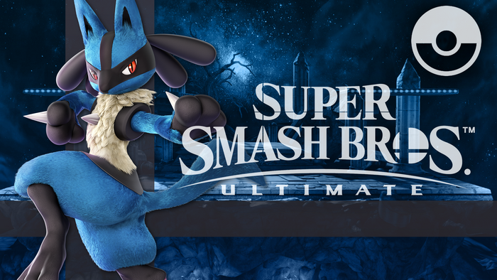 Lucario from Super Smash Bros. Ultimate