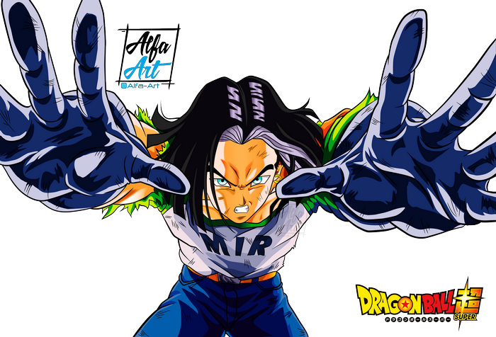 Android 17 from Dragon Ball Super
