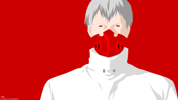 Tatara from Tokyo Ghoul Minimalist Art