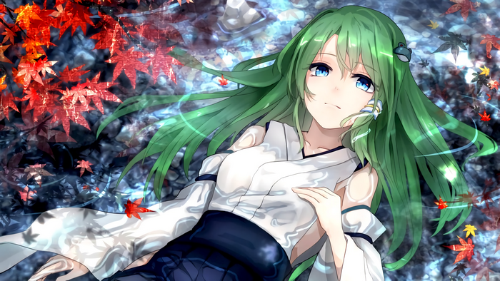Sanae Kochiya from Touhou Project
