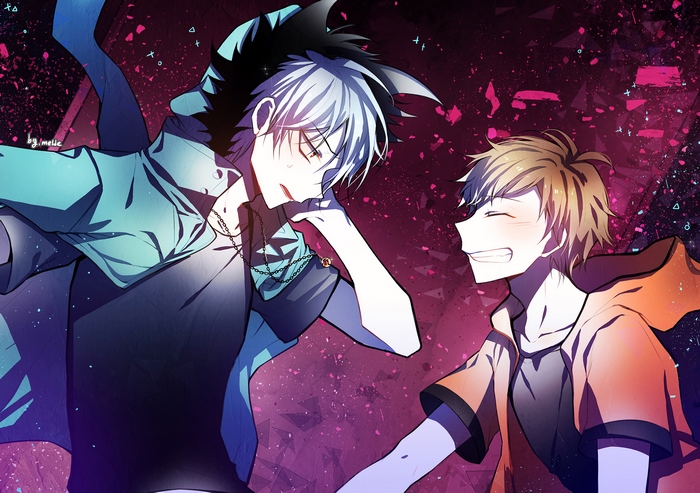 Kuro and Mahiru Shirota Servamp Friendship