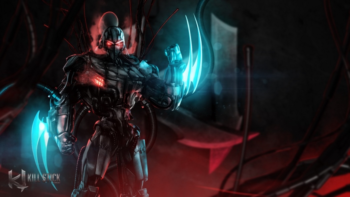 Fulgore from Killer Instinct