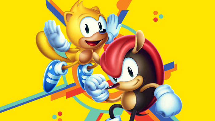Mighty the Armadillo and Ray the Flying Squirrel from Sonic Mania Plus