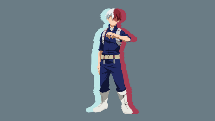 Shoto Todoroki from My Hero Academia