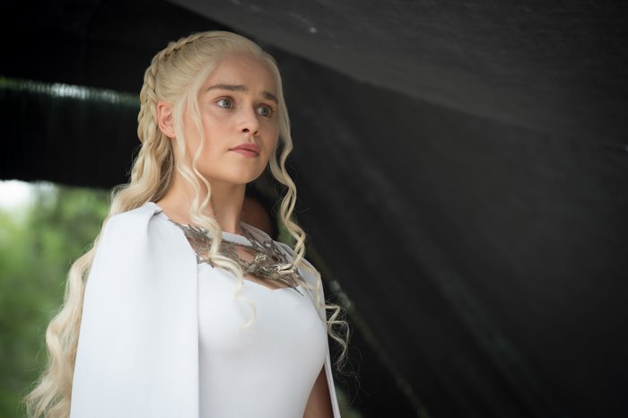 Emilia Clarke as Daenerys Targaryen