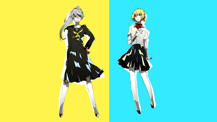 Aigis and Labrys from Persona