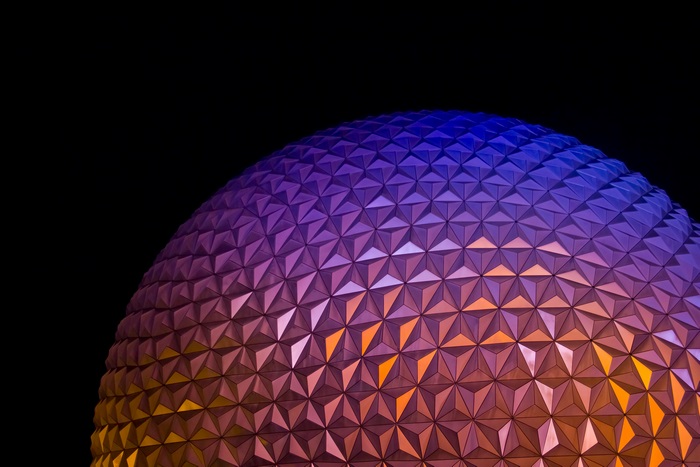 Epcot geodesic dome at Walt Disney World Resort