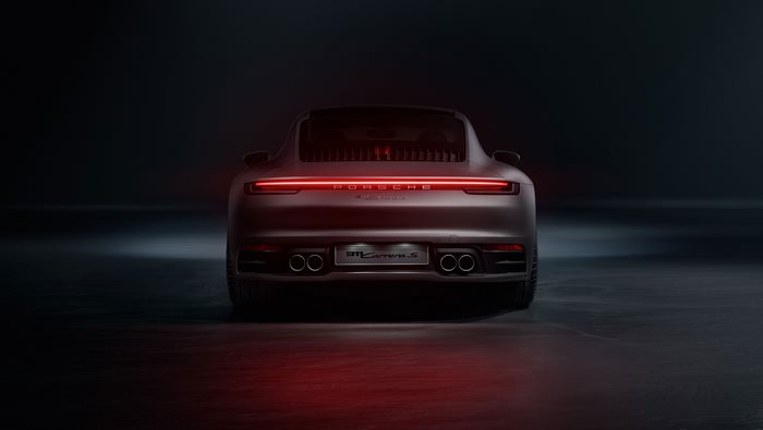 Porsche 911 Carrera S rear view