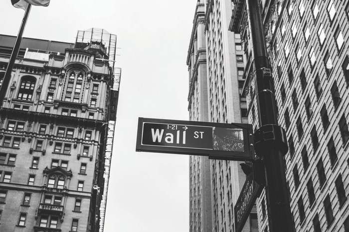 Wall Street sign in New York City