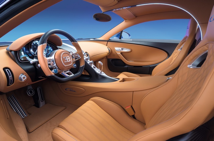 Bugatti Chiron interior 4K