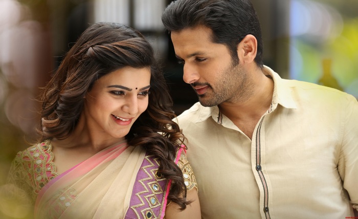 Samantha Ruth Prabhu and Nithiin in 4K