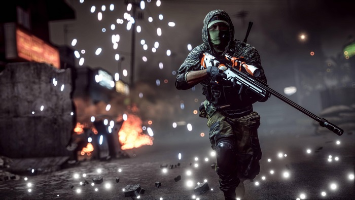 Sniper in a warzone 4K