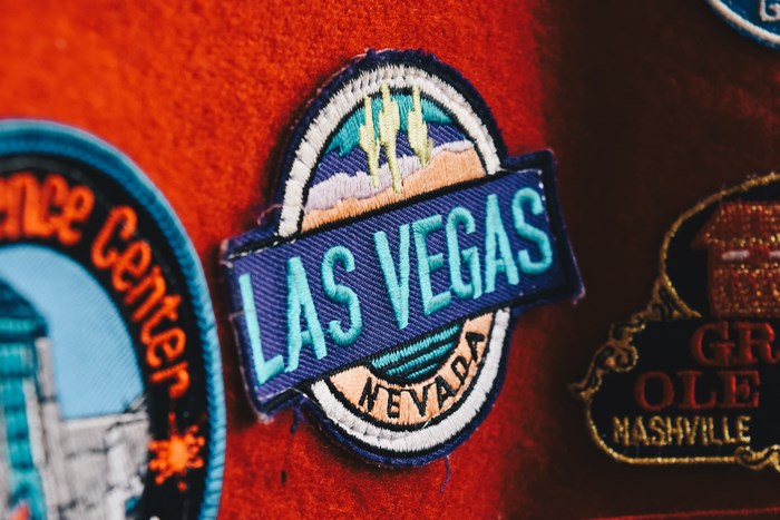 Las Vegas Nevada embroidered patch