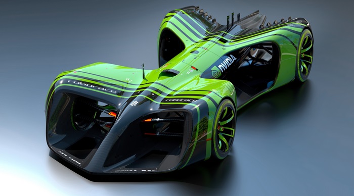 Roborace Nvidia 4K concept car