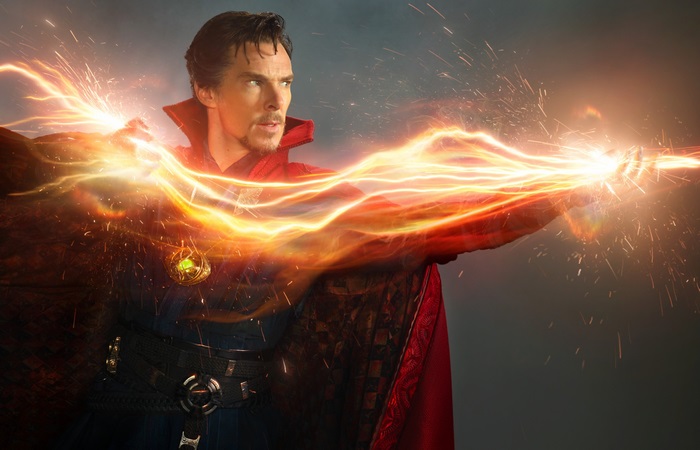 Doctor Strange Casting Spell with Magical Energy 4K