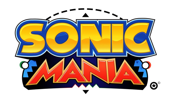 Sonic Mania Logo in Vibrant Colors 4K