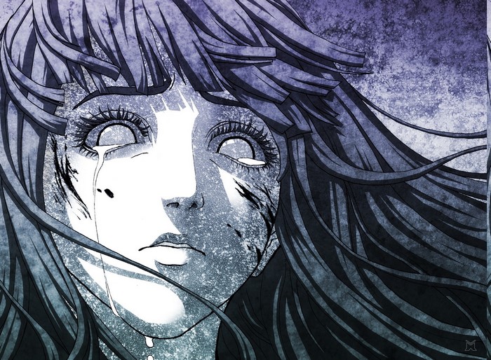 Hinata Hyuga crying from Naruto Shippuden