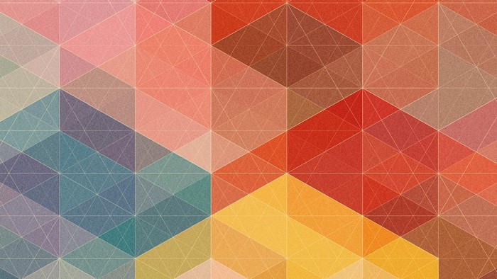 Abstract geometric digital art by Simon C. Page