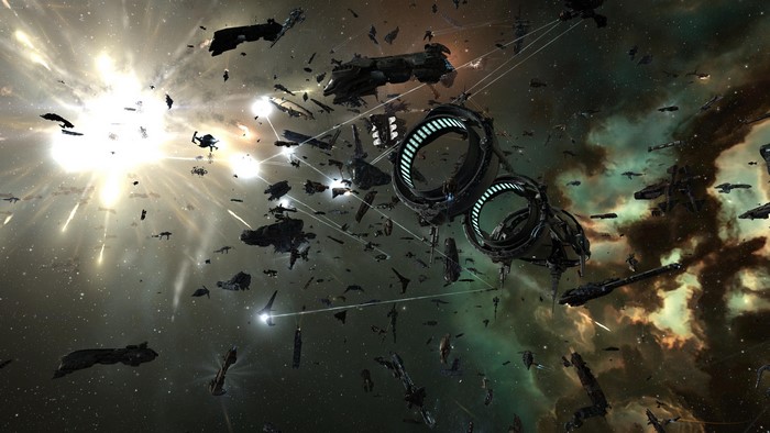 Eve Online Space Battle