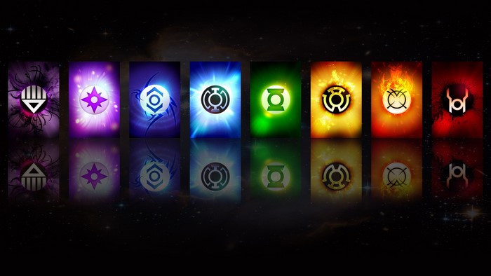 DC Comics Lantern Corps Symbols