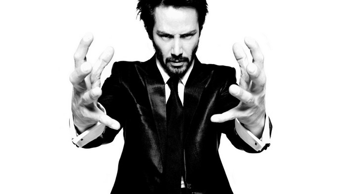Keanu Reeves in a Suit
