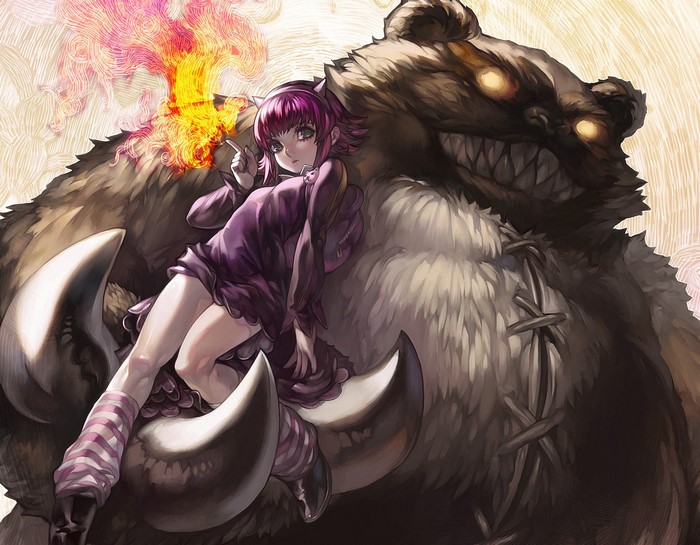 Annie and Tibbers from League of Legends