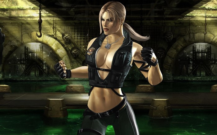 Sonya Blade from Mortal Kombat