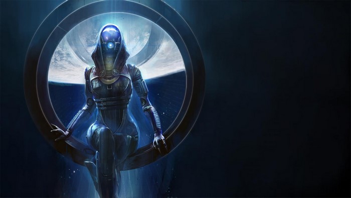 Tali'Zorah from Mass Effect