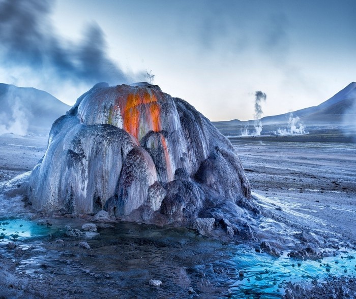 El Tatio Geyser in Atacama Desert, Chile