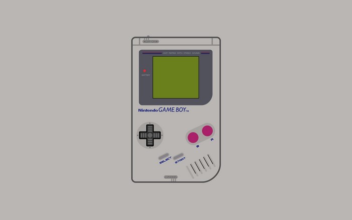 Nintendo Game Boy console illustration