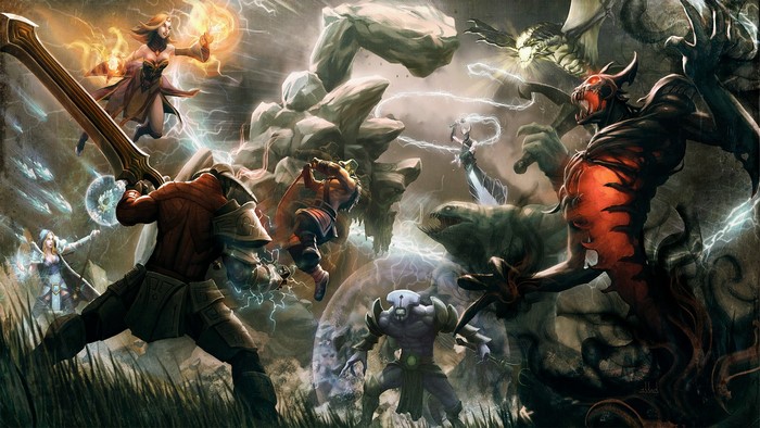 Dota 2 Loading Screen