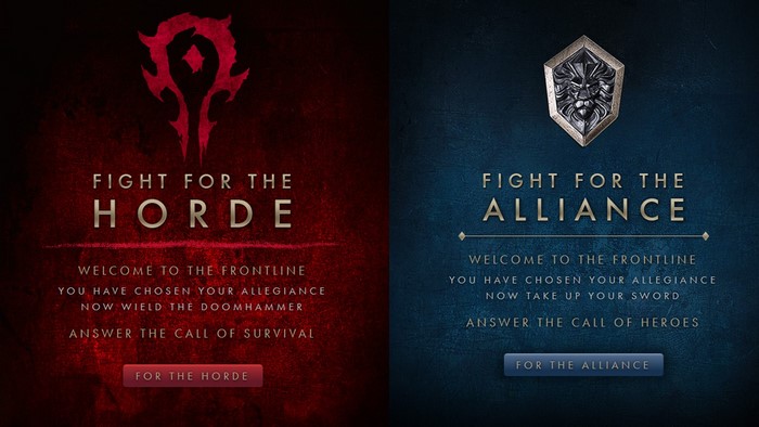 Warcraft Movie Poster: Fight for the Horde or Alliance