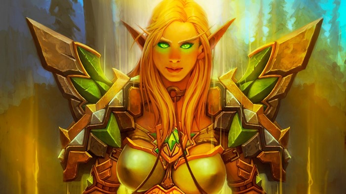 Blood Elf Paladin from World of Warcraft