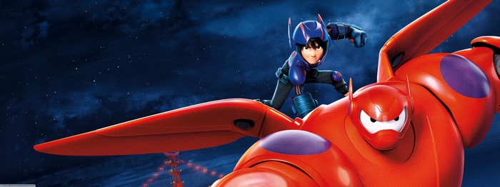 Hiro Hamada and Baymax from Big Hero 6
