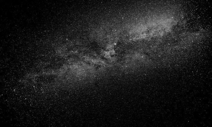 The Milky Way galaxy in deep space