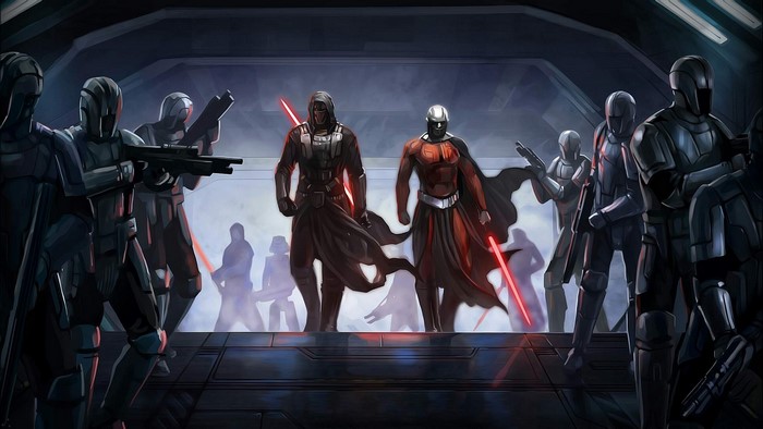 Darth Revan and Darth Malak from Star Wars