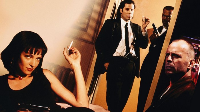 Pulp Fiction: Uma Thurman, Bruce Willis, Samuel L. Jackson, John Travolta