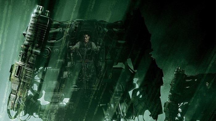Thomas Anderson in a machine from The Matrix Revolutions